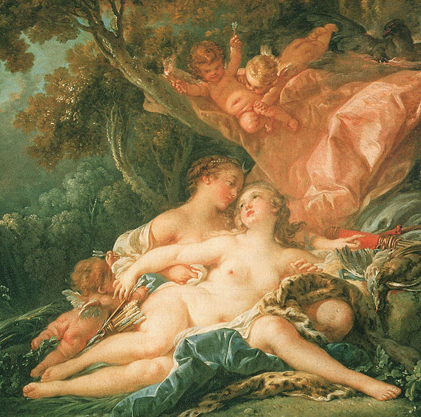 Francois Boucher Jupiter in the Guise of Diana and the Nymph Callisto